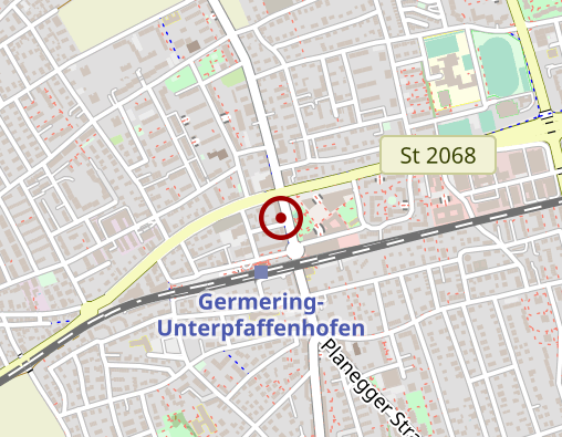 Karte: GERMEDICUM Vielwerth U., Brackmann A. Stockmaier K.,Brusis J. Wallbaum,Gesellenstetter