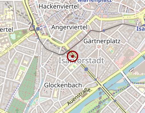 Karte: Teubner K. u. Regensburger St.