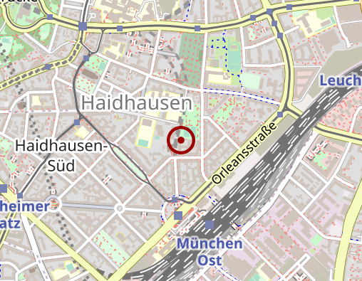 Karte: Praxis für Psychotherapie Thierbach Regina Dr.