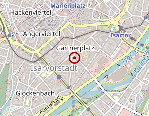 Karte: Gärtnerplatzapotheke