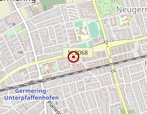 Karte: Naturheilpraxis Germering Eva Schmidt-Sibeth