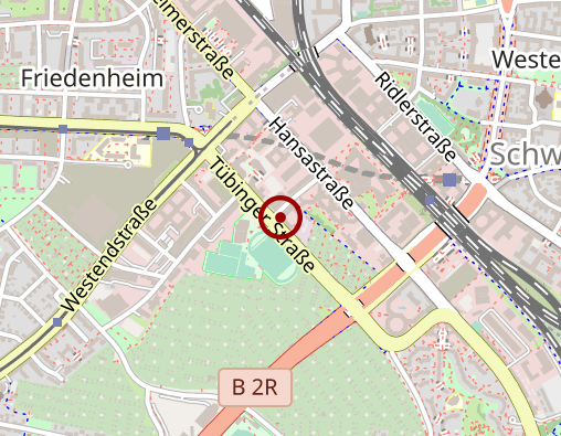 Karte: Treffpunkt Familie International-TREFFAM