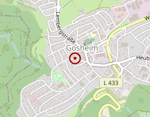 Karte: Altenpflegeheim Gosheim