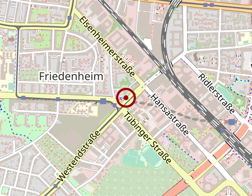 Karte: Seniorenresidenz am Westpark Ambulanter Dienst