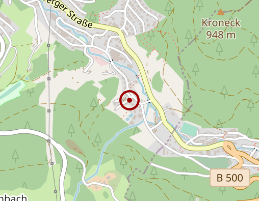 Karte: Fries Margarete Bestattungen