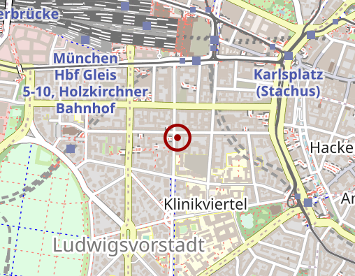 Karte: FrauenTherapieZentrum - FTZ München e.V.