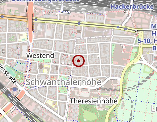 Karte: Physiotherapie Westend Wendel Monika