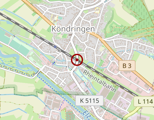 Karte: Kirchliche Sozialstation St. Stephanus