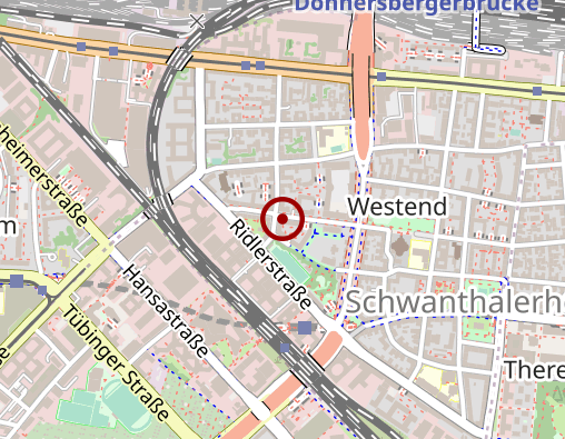 Karte: Ev. Alten-und Pflegeheim Leonard-Henninger-Haus