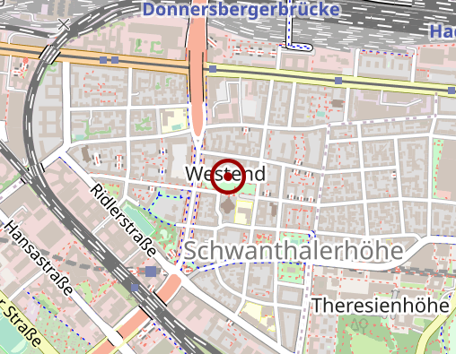 Karte: American Chiropractic Center München