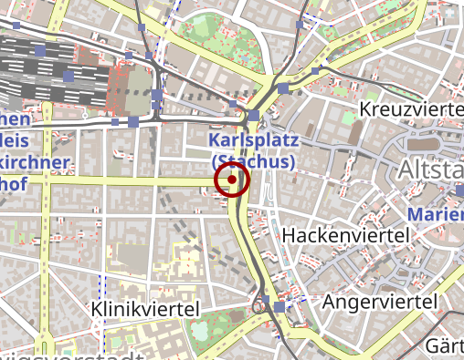 Karte: Schwanthaler-Apotheke