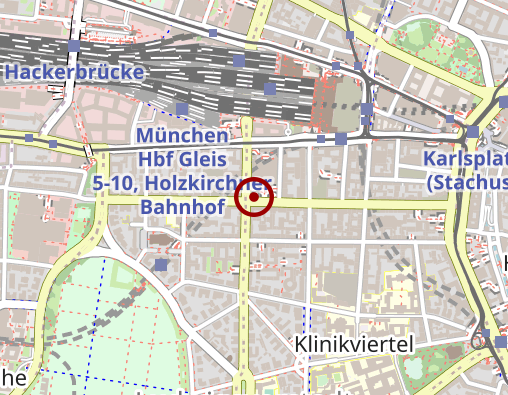 Karte: Apotheke in der Postbank