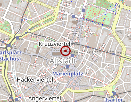 Karte: Karmeliten Apotheke