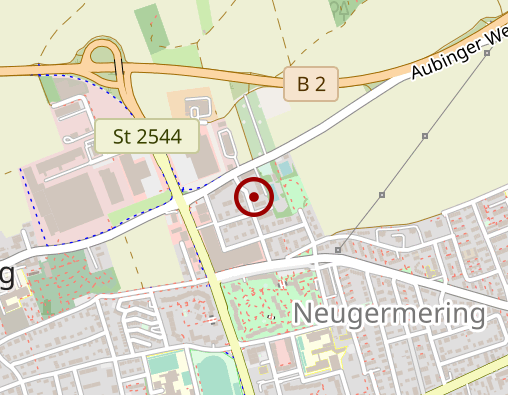 Karte: Sozialdienst Germering e.V.