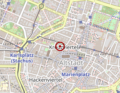 Karte: Physiotherapie am Promenadeplatz