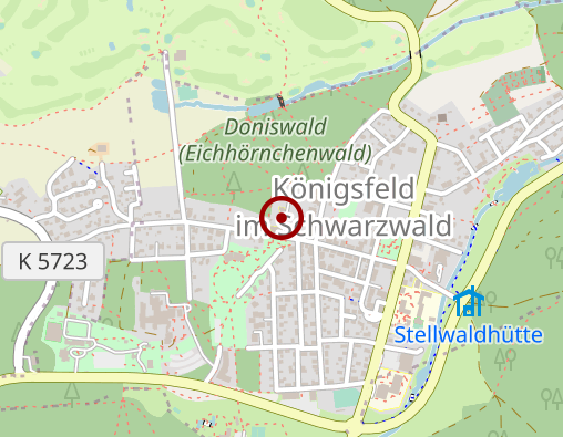 Karte: Michael-Balint-Klinik Königsfeld