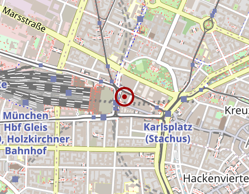 Karte: Minit Süd im Hause Hertie