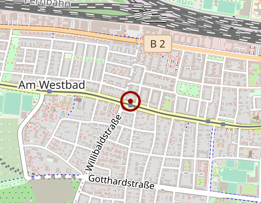 Karte: Magnus-Apotheke am Willibaldplatz