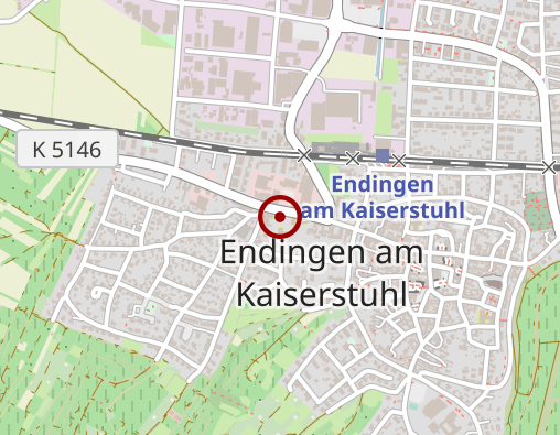 Karte: Kirchliche Sozialstation St. Martin