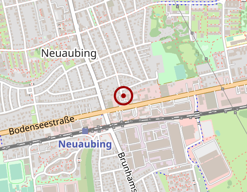 Karte: pro familia Erziehungsberatung, Schwangeren- u. Familienberatung