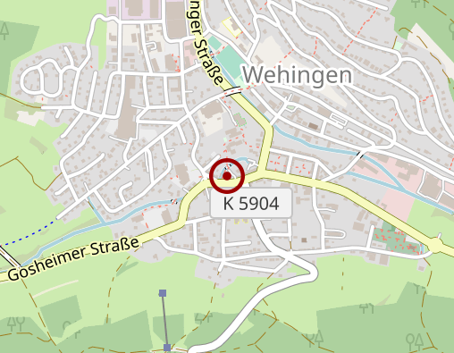 Karte: MiKaDo e.V. Mithilfe und Kontakte im Dorf Einzelbetreuung Wehingen