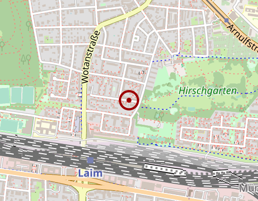 Karte: Ambulante Pflege Nymphenburg