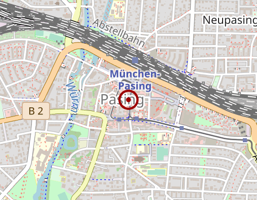 Karte: Apotheke am Pasinger Markt