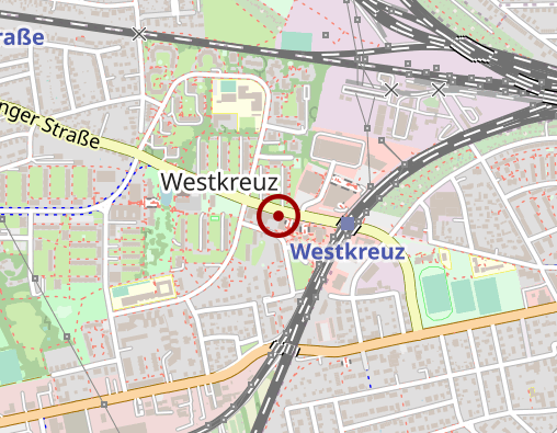 Karte: Seniorenwohnen Pasing-Westkreuz