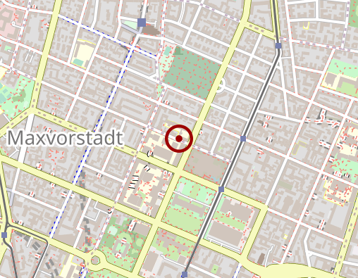 Karte: Diakoniewerk München-Maxvorstadt