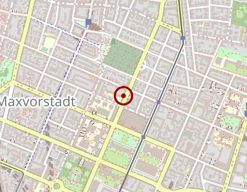 Karte: Diakoniewerk München-Maxvorstadt