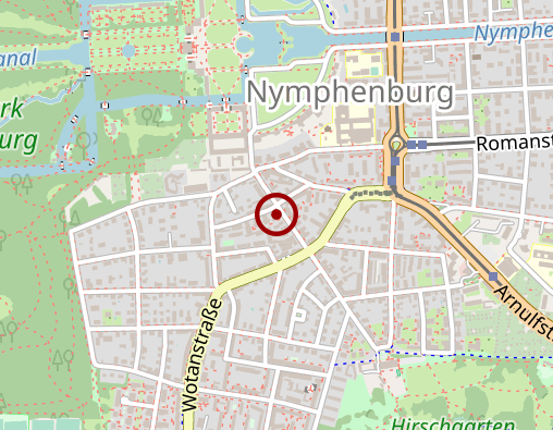 Karte: Physio-Park Nymphenburg