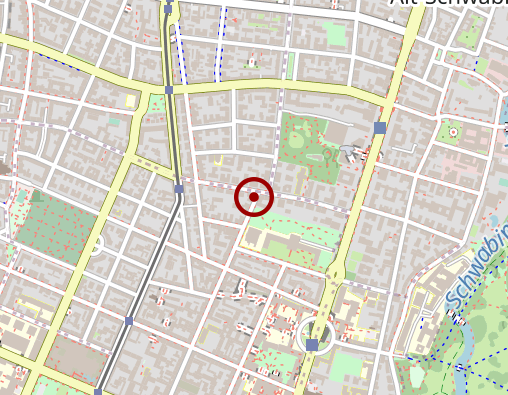 Karte: PRO FAMILIA Partnerschafts- u. Sexual-, Schwangerenberatung ärztliche Beratung