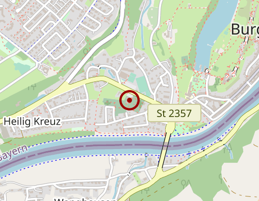 Karte: Kirchliche Bestattung Burghausen