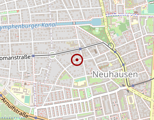 Karte: Praxis Lachner 14, Physiotherapie und Osteopathie, Rappel Petra