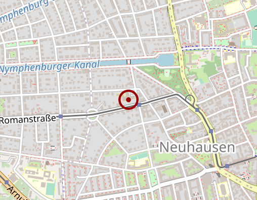 Karte: Krankenhaus Neuwittelsbach, Fachklinik für Innere Medizin