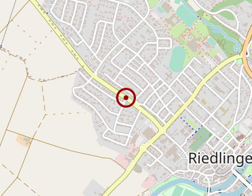 Karte: Seniorengenossenschaft Riedlingen e.V. Tagespflege am Stadtgraben
