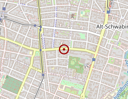 Karte: Pflegewerk München