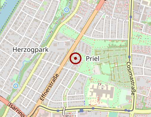 Karte: MÜNCHENSTIFT Ambulanter Dienst Haus an der Effnerstraße