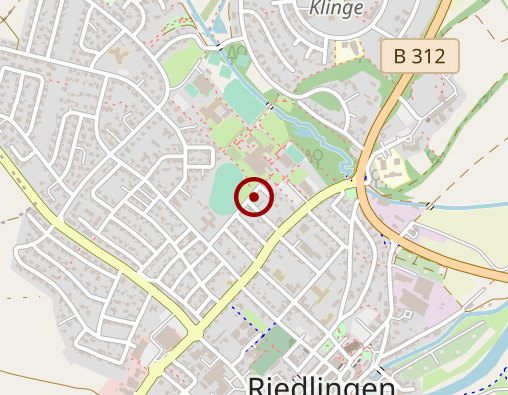 Karte: Katholische Sozialstation Riedlingen