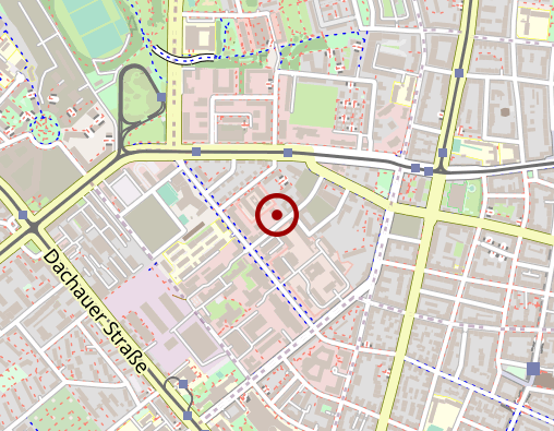 Karte: Sven May Mobile Massage München