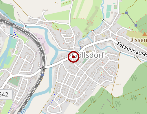 Karte: Tagespflege Regenbogen Andreas Rabmund