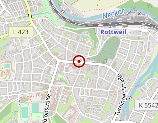 Karte: AWO Sozialstationen Rottweil & Schramberg