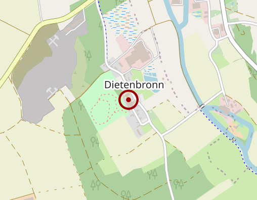 Karte: Fachklinik für Neurologie Dietenbronn GmbH