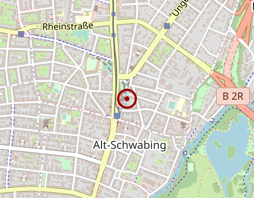 Karte: Apotheke zur Münchner Freiheit