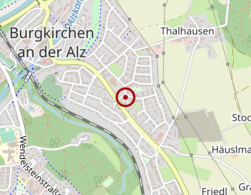 Karte: Caritas-Sozialstation Burgkirchen