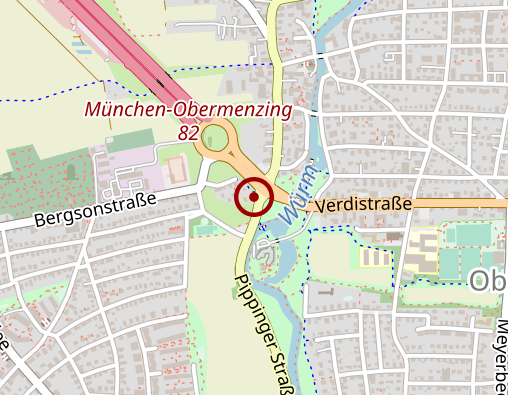 Karte: Caritas Sozialstation München West