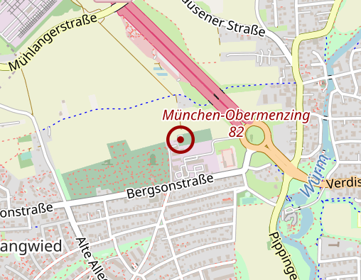 Karte: Tierfriedhof München für Erdbestattung