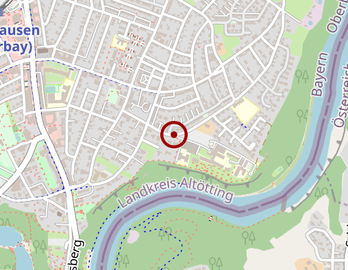 Karte: ZesS Zentrum für stationäre Schwerstpflege Burghausen Phase F