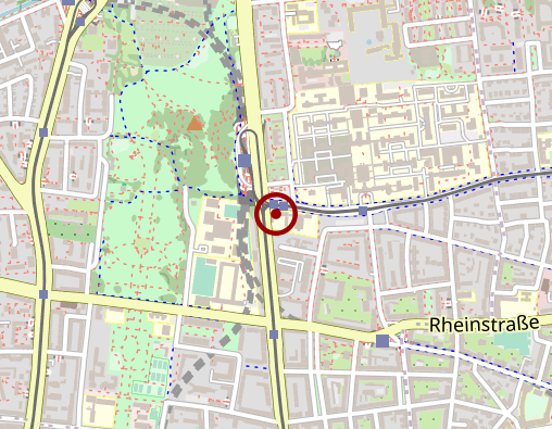Karte: Damenstift am Luitpoldpark