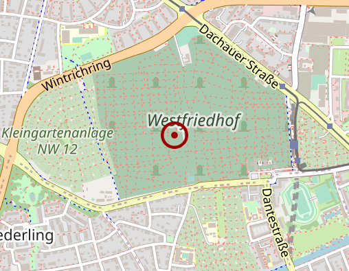 Karte: Taxi München eG Genossenschaft der Münchner Taxiunternehmen